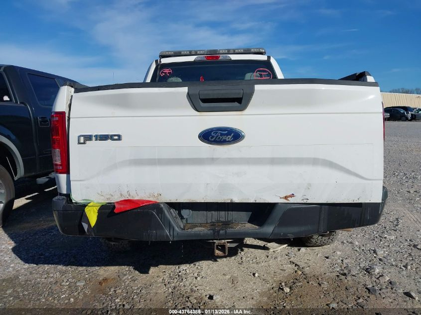 2017 Ford F-150 Xl VIN: 1FTEX1E89HFC29307 Lot: 43764386