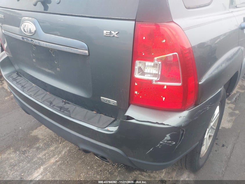 2009 Kia Sportage Ex V6 VIN: KNDJF723197573772 Lot: 43764392