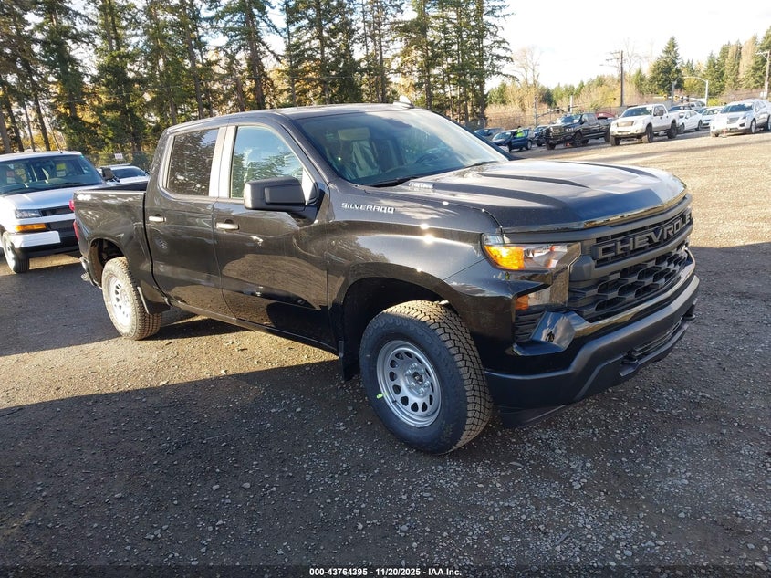 CHEVROLET SILVERADO 1500 4WD SHORT BED WT/4WD STANDARD BED WT