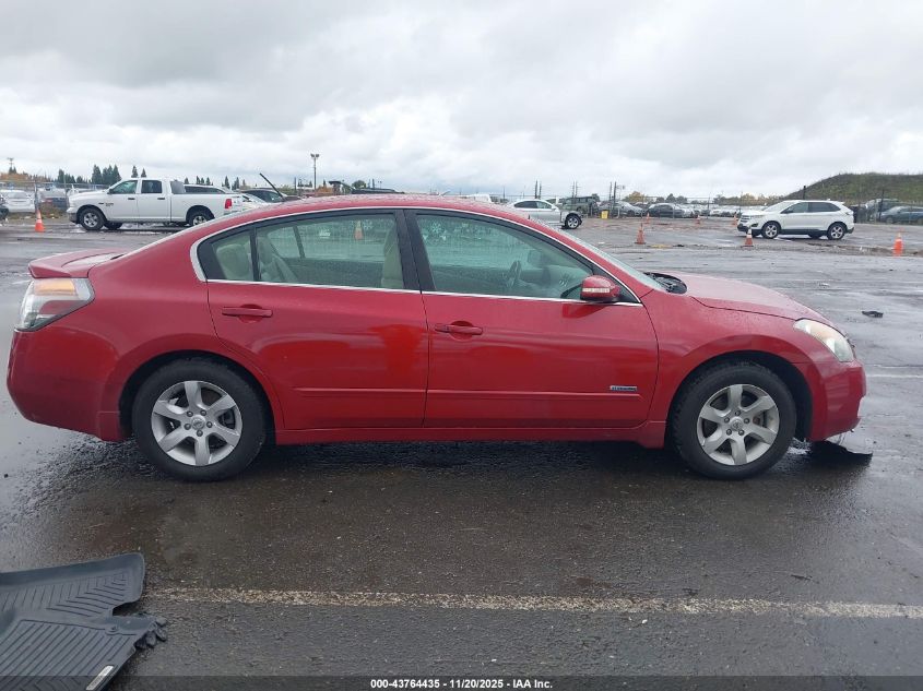2009 Nissan Altima Hybrid VIN: 1N4CL21E59C135101 Lot: 43764435