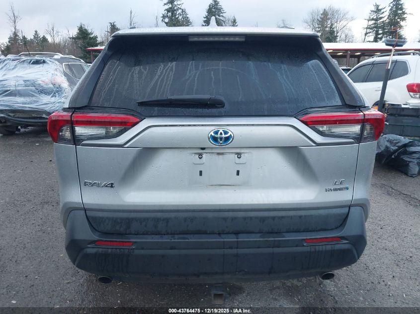 2019 Toyota Rav4 Hybrid Le VIN: 2T3MWRFV1KW009814 Lot: 43764475