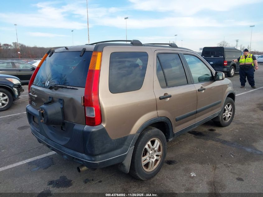 2004 Honda Cr-V Ex VIN: JHLRD78884C020776 Lot: 43764502
