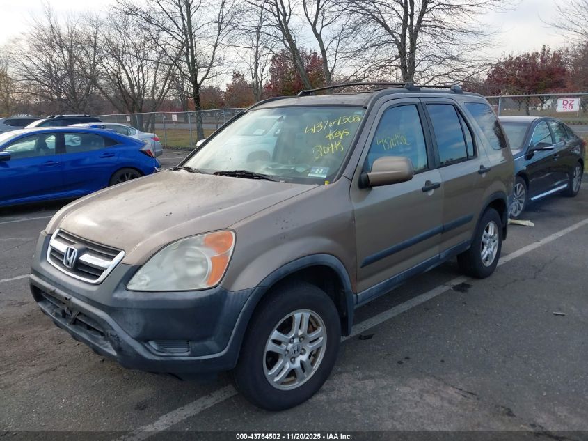 2004 Honda Cr-V Ex VIN: JHLRD78884C020776 Lot: 43764502