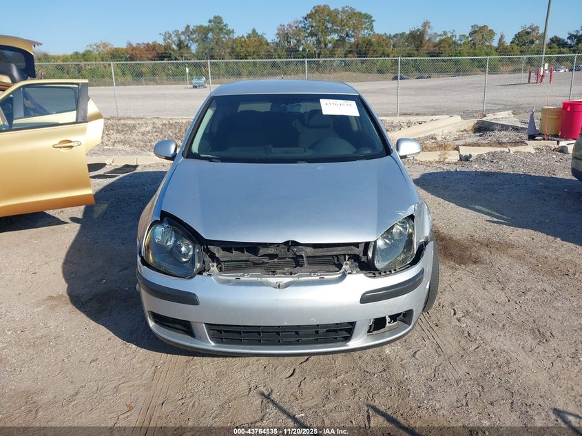 2007 Volkswagen Rabbit 2-Door VIN: WVWBR71K07W058477 Lot: 43764535