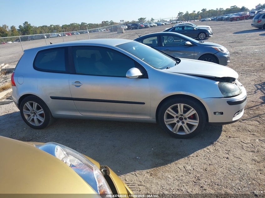 2007 Volkswagen Rabbit 2-Door VIN: WVWBR71K07W058477 Lot: 43764535