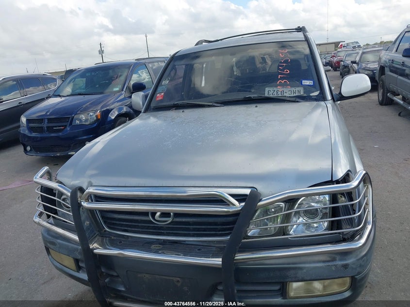2001 Lexus Lx 470 VIN: JTJHT00W813503335 Lot: 43764556