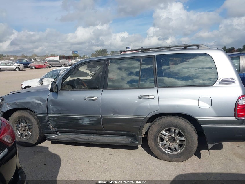 2001 Lexus Lx 470 VIN: JTJHT00W813503335 Lot: 43764556