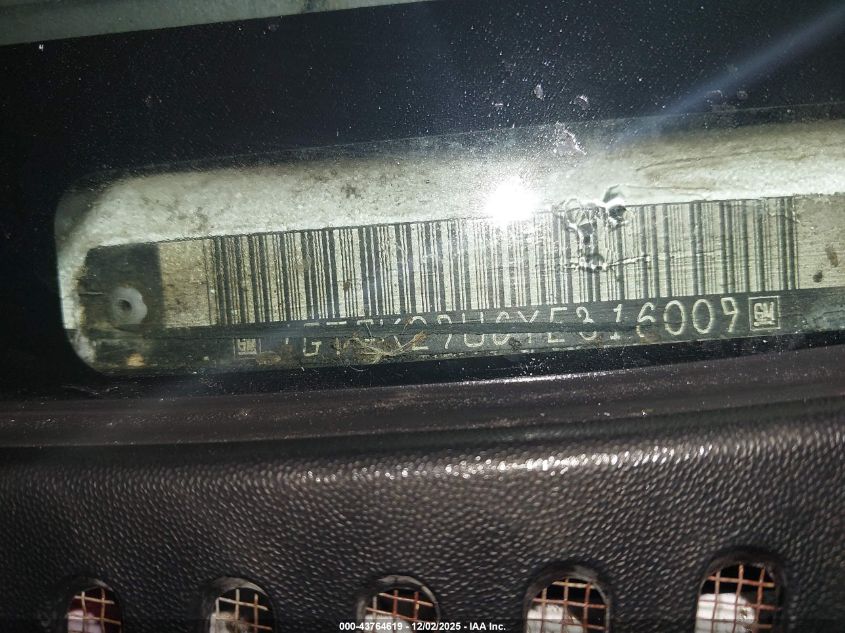 2000 GMC Sierra 2500 Sl VIN: 1GTGK29U6YE316009 Lot: 43764619