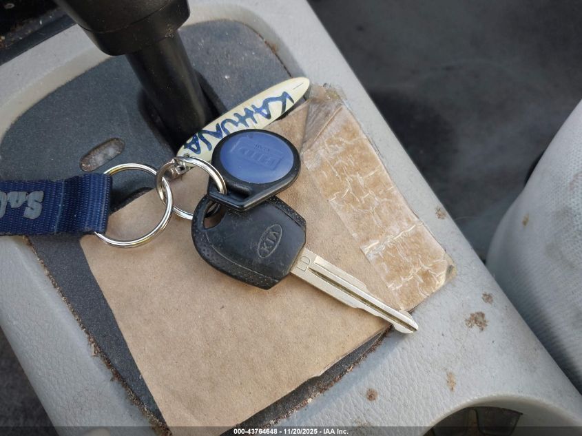 2004 Kia Spectra Ex/Lx VIN: KNAFE122745044390 Lot: 43764648