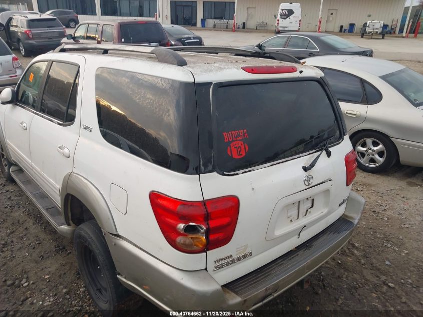 2004 Toyota Sequoia Sr5 V8 VIN: 5TDZT34A04S235004 Lot: 43764662