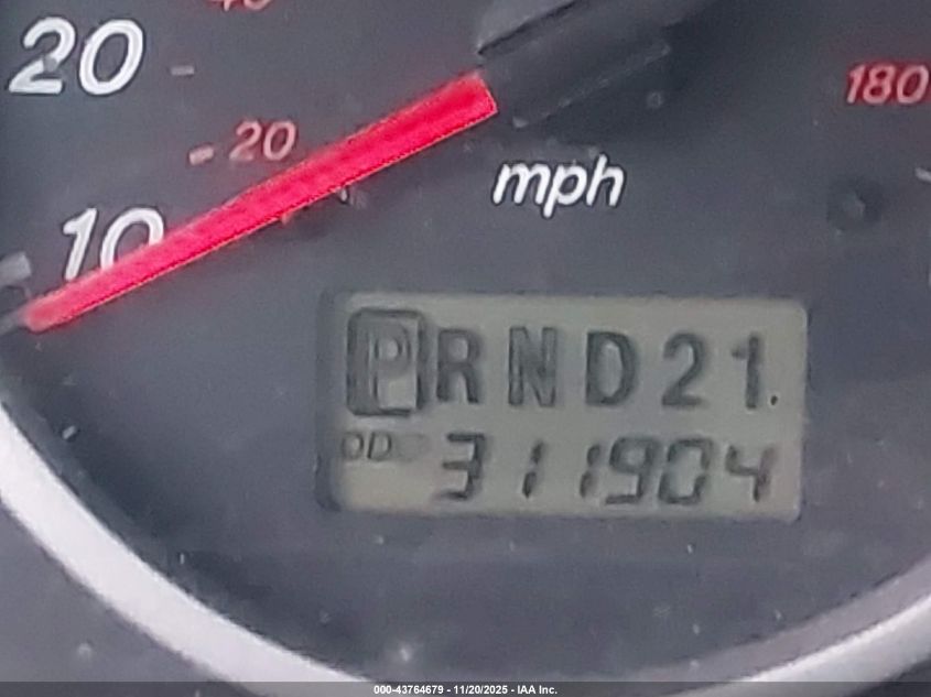 2004 Mazda Tribute Lx V6 VIN: 4F2YZ04114KM22798 Lot: 43764679