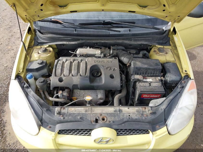 2009 Hyundai Accent Gs VIN: KMHCM36CX9U115324 Lot: 43764697