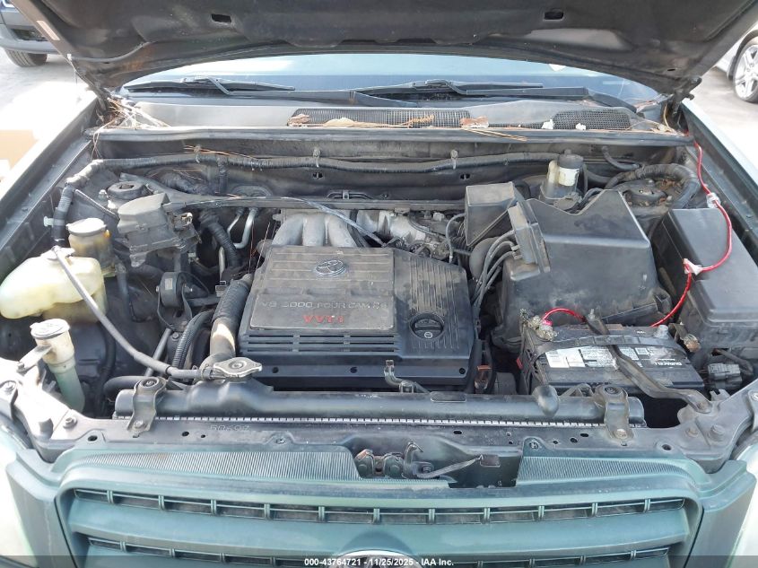 2001 Toyota Highlander V6 VIN: JTEGF21A610001151 Lot: 43764721