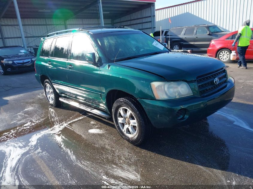 2001 Toyota Highlander V6