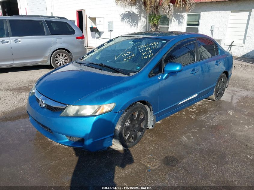 2HGFA165X9H546492 2009 HONDA CIVIC photo no. 2