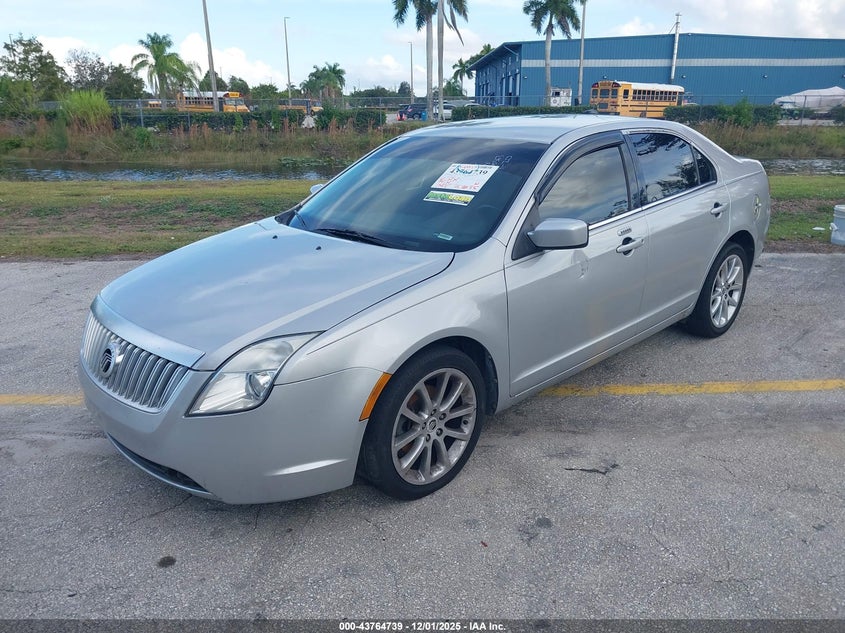 Vin: 3mehm0jg9ar660363, lot: 44260137, mercury milan premier 20102