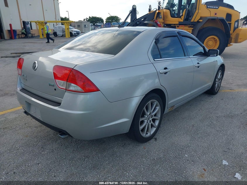 Vin: 3mehm0jg9ar660363, lot: 44260137, mercury milan premier 20104