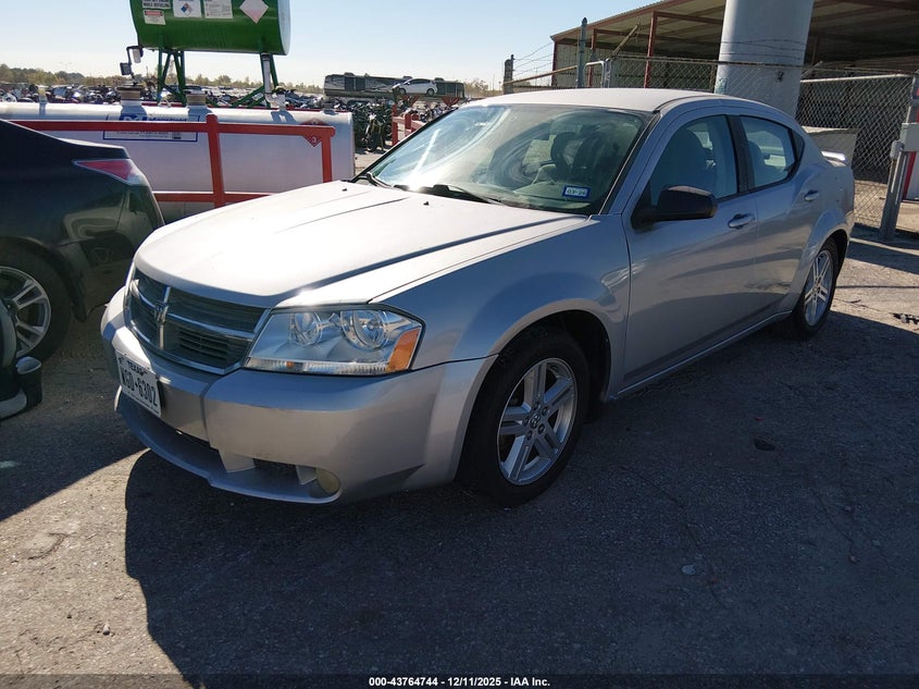 1B3LC56K68N204151 2008 DODGE AVENGER photo no. 2