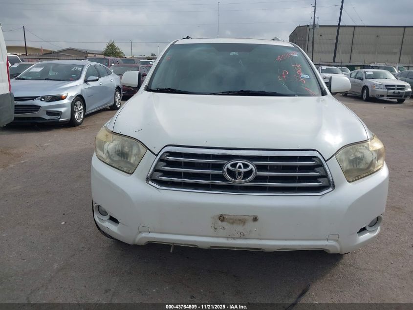 2008 Toyota Highlander Limited VIN: JTEDS42A282021212 Lot: 43764809