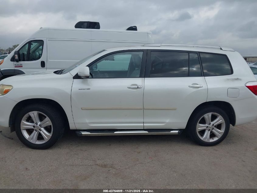 2008 Toyota Highlander Limited VIN: JTEDS42A282021212 Lot: 43764809