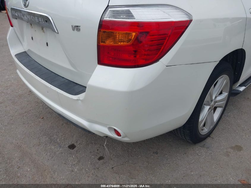 2008 Toyota Highlander Limited VIN: JTEDS42A282021212 Lot: 43764809