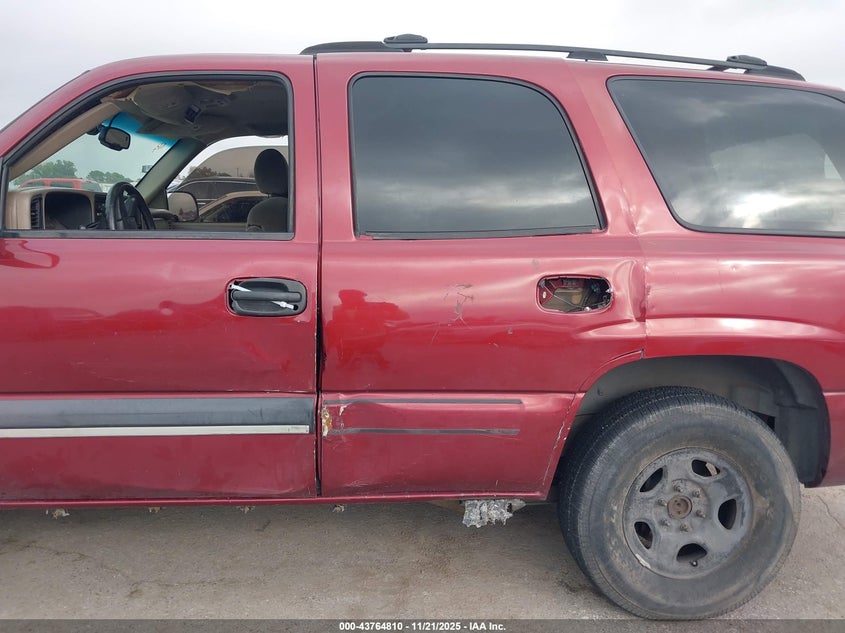 2003 Chevrolet Tahoe Ls VIN: 1GNEC13Z63R107655 Lot: 43764810