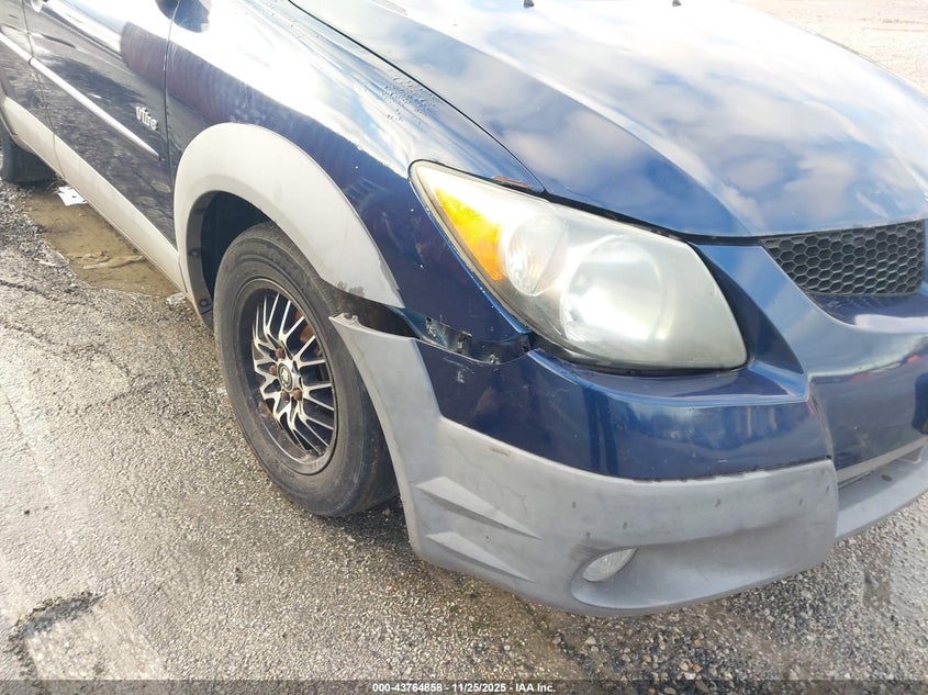 2003 Pontiac Vibe VIN: 5Y2SL62853Z417071 Lot: 43764858