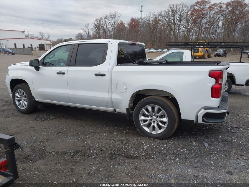 2022 Chevrolet Silverado 1500 2Wd Short Bed Custom VIN: 3GCPABEK0NG552442 Lot: 43764900