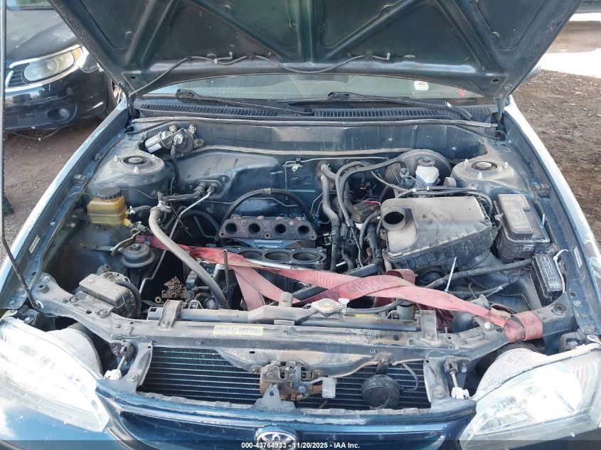 1998 Toyota Corolla Ve VIN: 1NXBR12E0WZ046535 Lot: 43764933