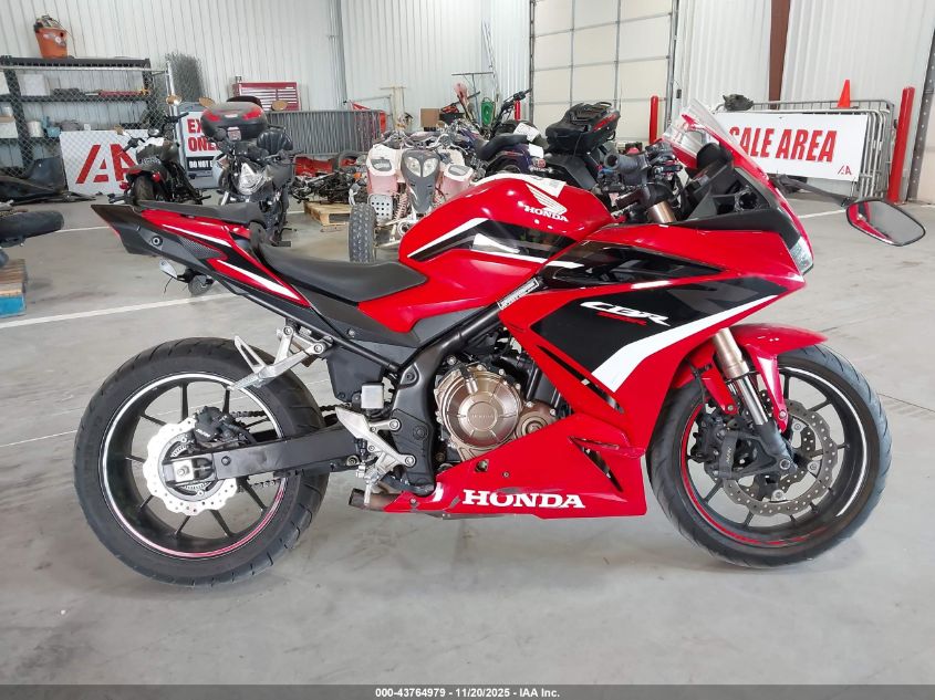 2022 Honda Cbr500 Ra VIN: MLHPC6258N5300376 Lot: 43764979