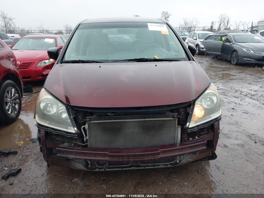 2008 Honda Odyssey Lx VIN: 5FNRL38248B034560 Lot: 43764981