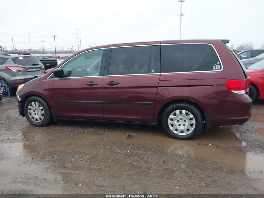 2008 Honda Odyssey Lx VIN: 5FNRL38248B034560 Lot: 43764981