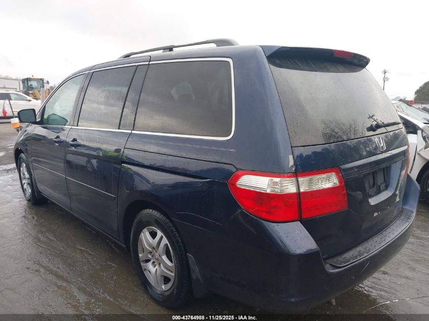 2006 Honda Odyssey Ex-L VIN: 5FNRL38756B092296 Lot: 43764988