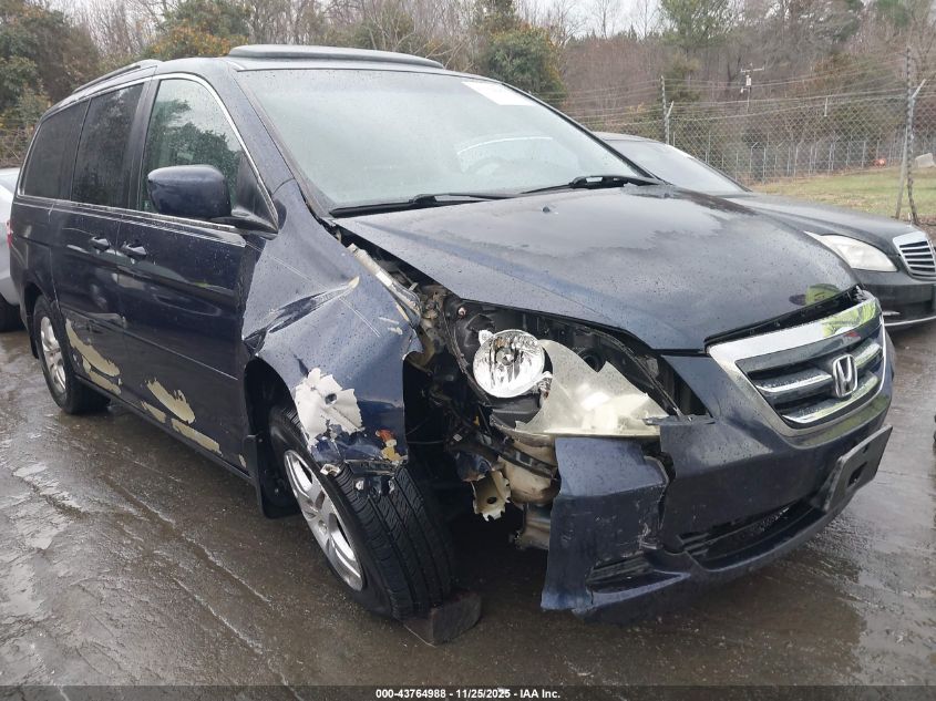 2006 Honda Odyssey Ex-L VIN: 5FNRL38756B092296 Lot: 43764988