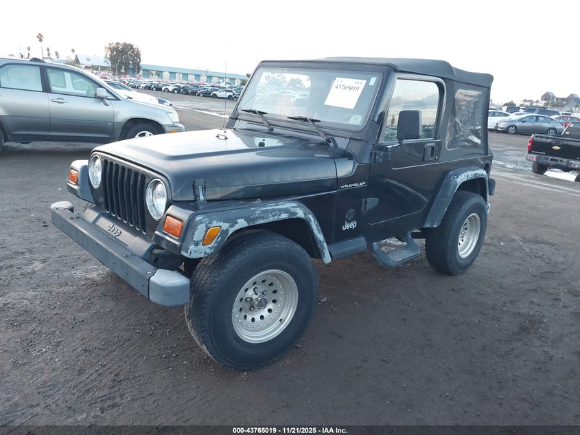 1J4FY29P7VP542946 1997 JEEP WRANGLER photo no. 2