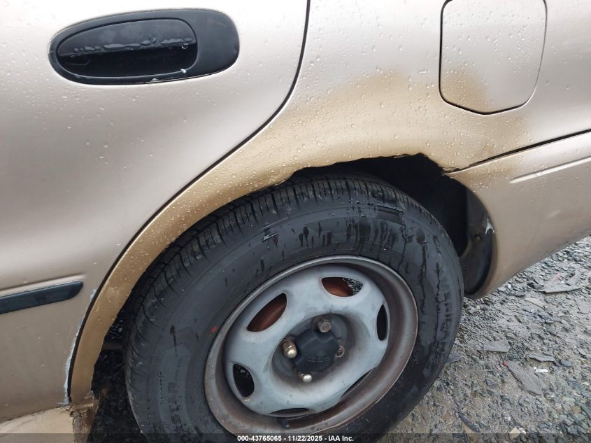 1997 Geo Prizm Lsi VIN: 1Y1SK5267VZ430544 Lot: 43765065