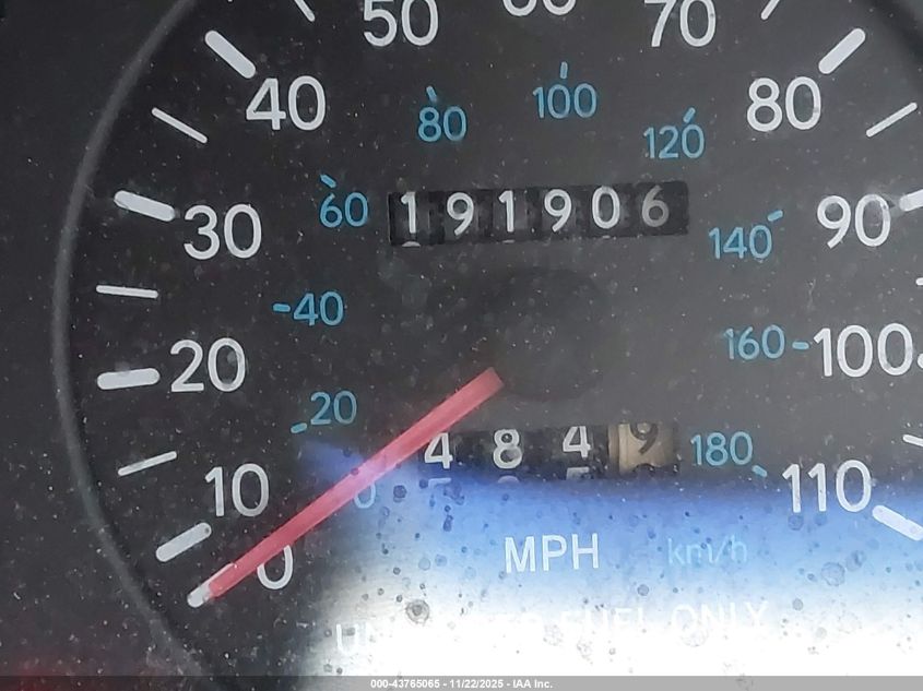 1997 Geo Prizm Lsi VIN: 1Y1SK5267VZ430544 Lot: 43765065