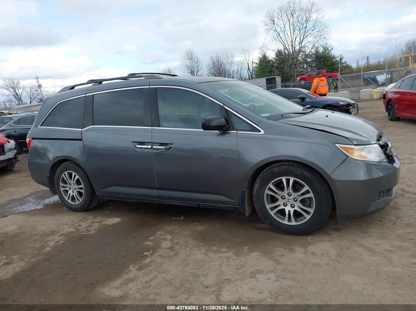 2011 Honda Odyssey Ex-L VIN: 5FNRL5H68BB016195 Lot: 43765083