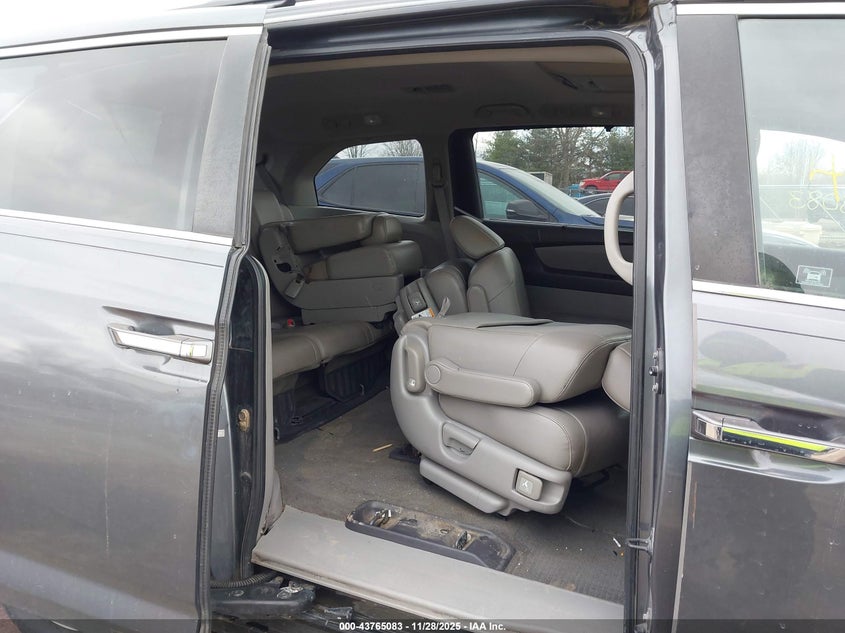 2011 Honda Odyssey Ex-L VIN: 5FNRL5H68BB016195 Lot: 43765083