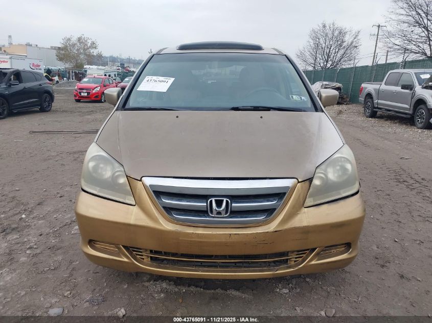 2007 Honda Odyssey Ex-L VIN: 5FNRL38717B079594 Lot: 43765091