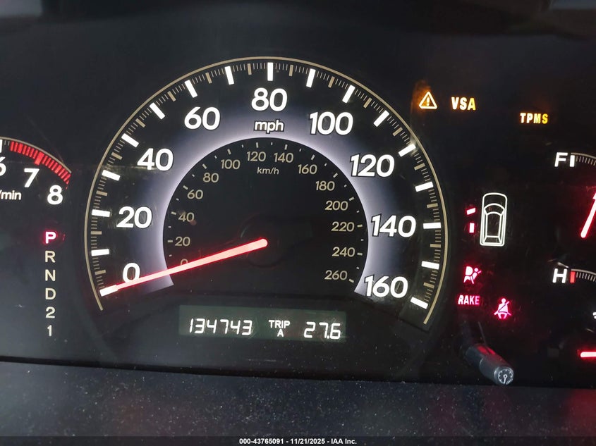 2007 Honda Odyssey Ex-L VIN: 5FNRL38717B079594 Lot: 43765091