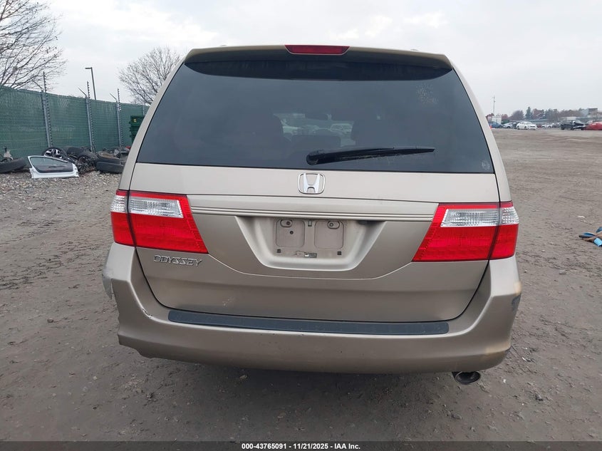 2007 Honda Odyssey Ex-L VIN: 5FNRL38717B079594 Lot: 43765091