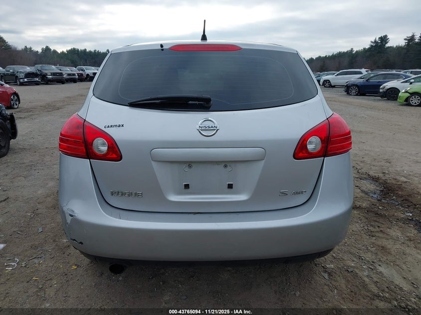 2009 Nissan Rogue S VIN: JN8AS58V89W186025 Lot: 43765094