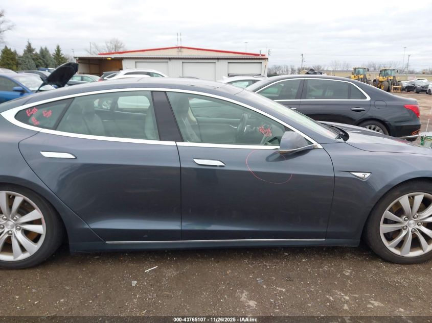 2015 Tesla Model S 70D/85D/P85D VIN: 5YJSA1H22FFP74827 Lot: 43765107