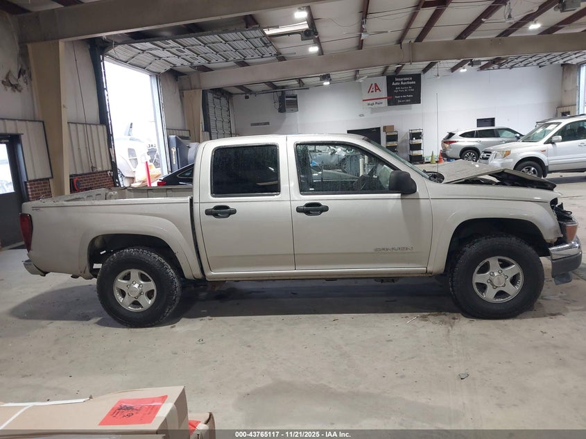 2005 GMC Canyon Sle VIN: 1GTDT136558250261 Lot: 43765117