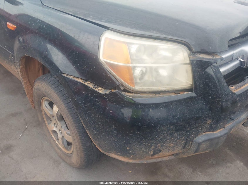 2007 Honda Pilot Ex-L VIN: 5FNYF18587B032004 Lot: 43765125