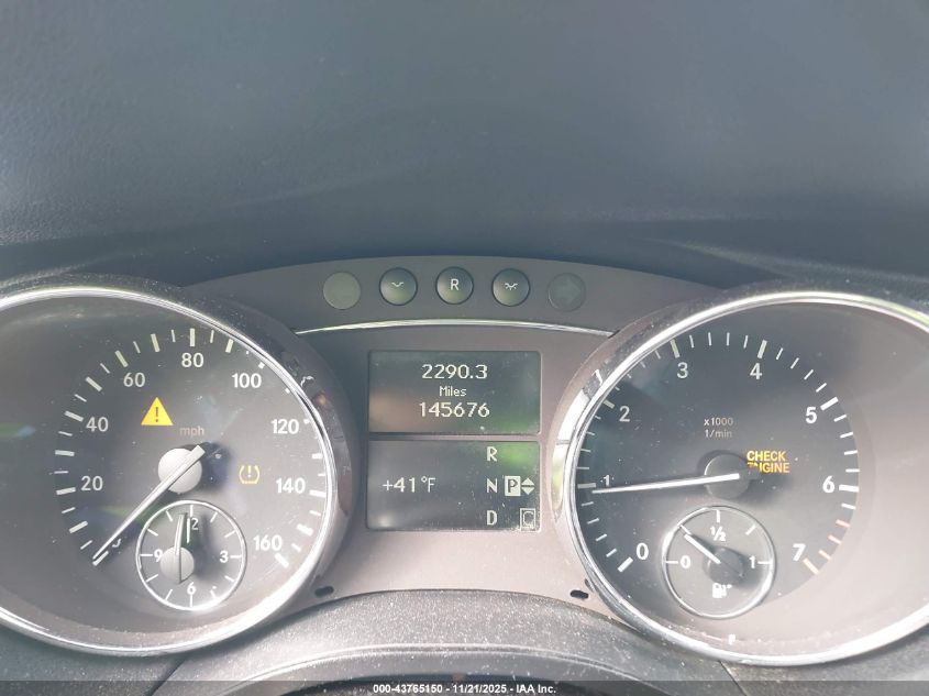 2008 Mercedes-Benz R 350 4Matic VIN: 4JGCB65E48A071508 Lot: 43765150