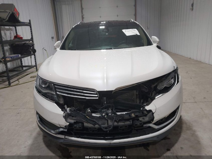 2017 Lincoln Mkx Reserve VIN: 2LMPJ8LR2HBL53676 Lot: 43765188