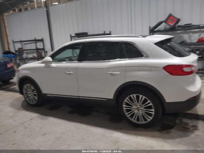 2017 Lincoln Mkx Reserve VIN: 2LMPJ8LR2HBL53676 Lot: 43765188
