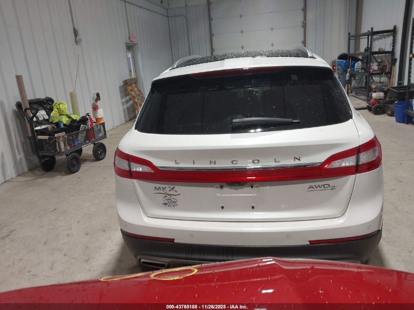 2017 Lincoln Mkx Reserve VIN: 2LMPJ8LR2HBL53676 Lot: 43765188